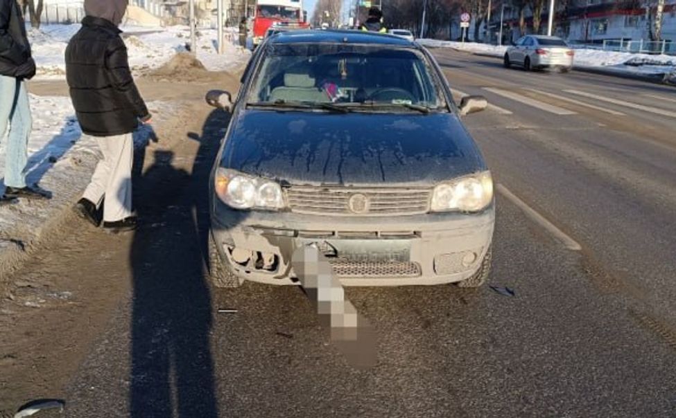В Чебоксарах ослепленная солнцем автоледи сбила подростка на пешеходном переходе