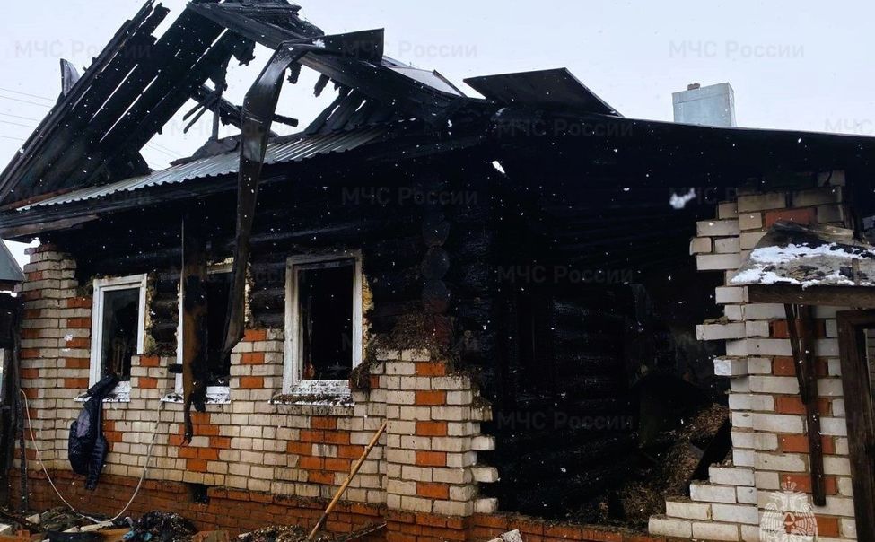 Пожар в Чебоксарском округе унес жизнь пенсионерки