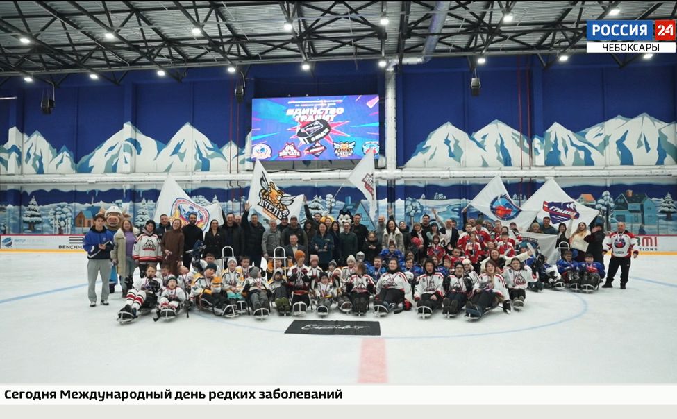 Чувашская детская команда «Атал» по слейдж-хоккею вернулась с победой из Москвы