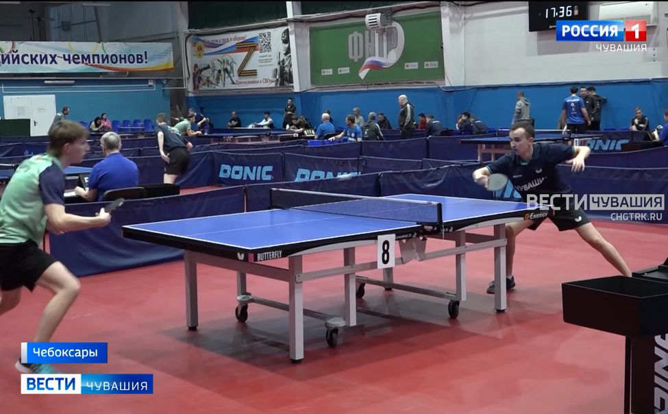 Чувашские игроки в настольный теннис сохранили место в десятке сильнейших суперлиги командного чемпионата России