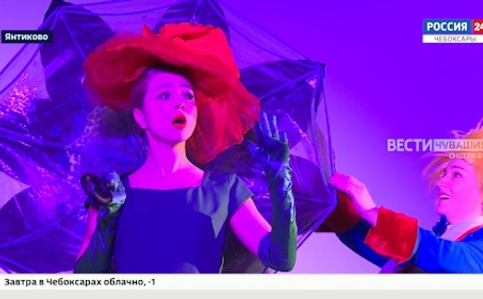 В путешествие к зрителям из Янтиково отправилась труппа Русской драмы