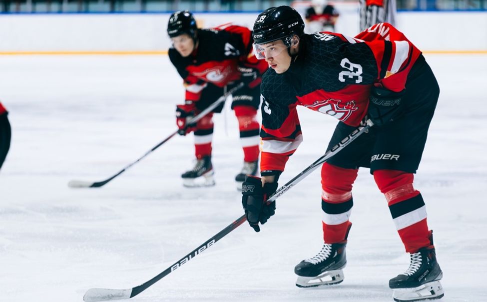 Молодежный ХК «Сокол» обменялся победами с командой «Прогресс» из Глазова