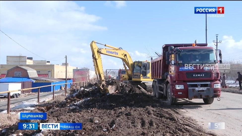 Ҫанталӑк лайӑх тӑнипе ӗҫе графикрен маларах пуҫланӑ