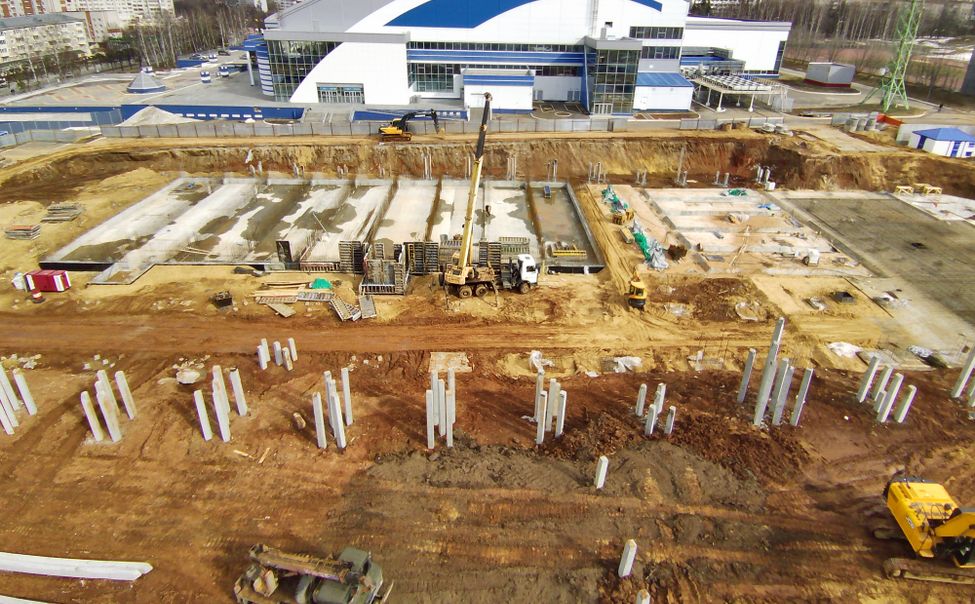 В новом спорткомплексе в Чебоксарах смогут единовременно тренироваться 1500 человек