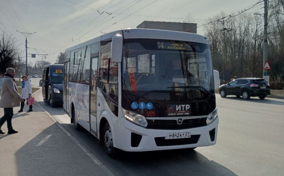 На маршрут № 14 в Новочебоксарске вышли новые автобусы