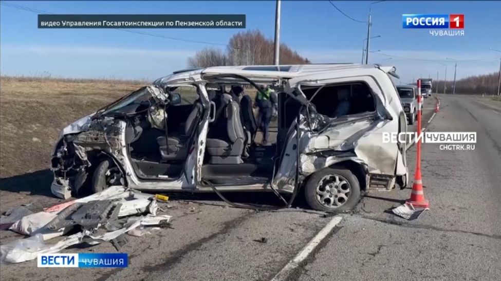 Машина с жителями Чувашии попала в смертельное ДТП в Пензенской области