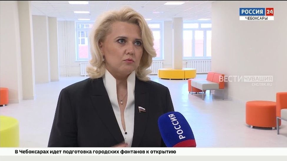 Депутат Госдумы Алла Салаева посетила Гимназию №2