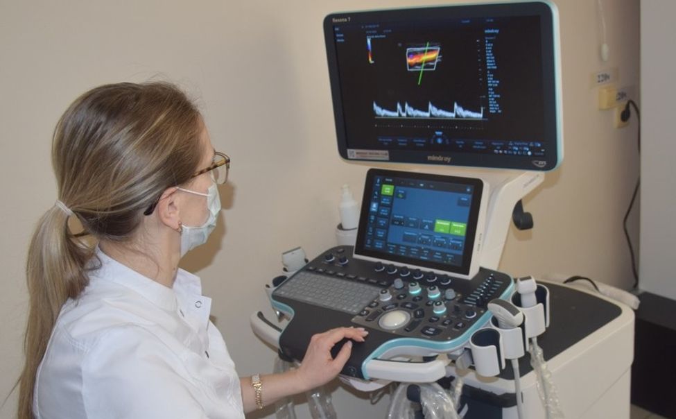 Республиканский сосудистый центр получил новый ультразвуковой аппарат