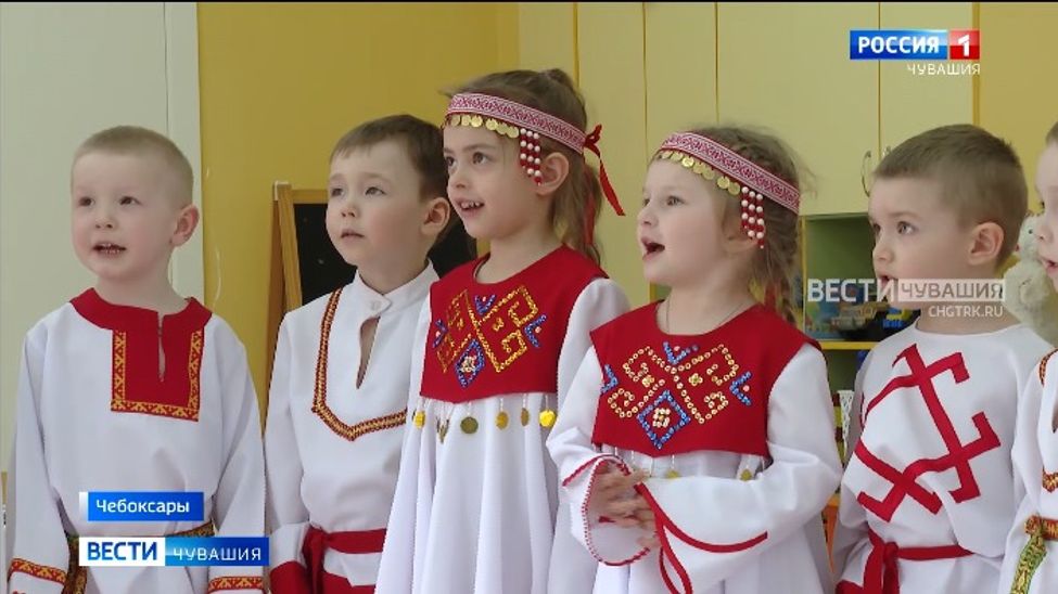 В детских садах Чувашии проходит Неделя народной культуры