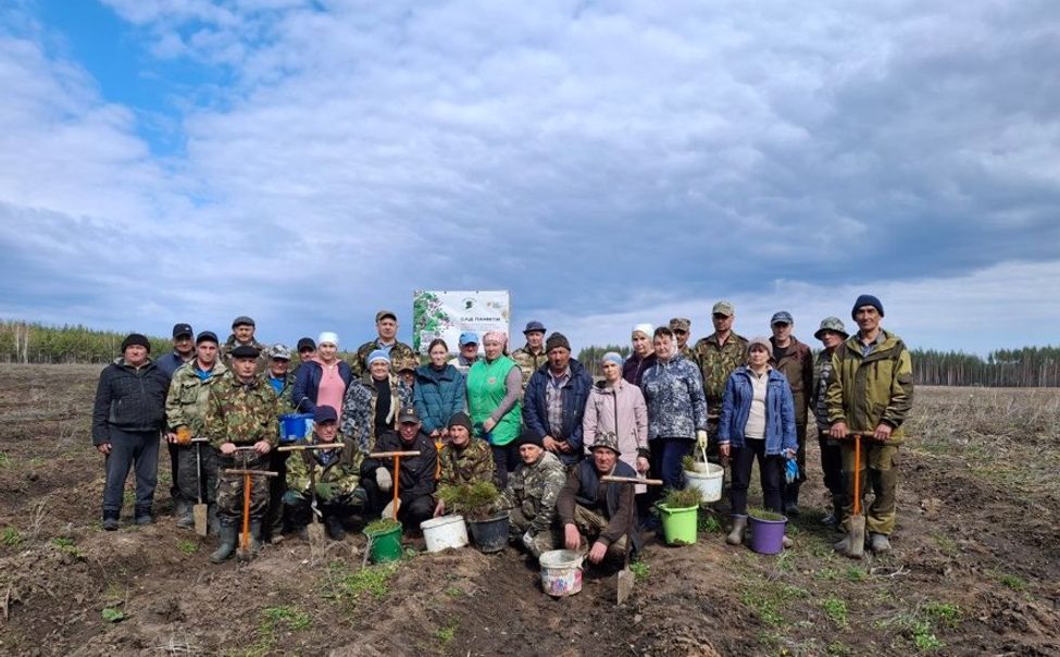 В Чувашии высаживаются «Сады Памяти»