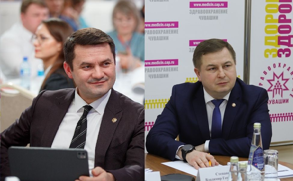 Дмитрий Краснов и Владимир Степанов стали вице-премьерами Чувашии без министерских портфелей