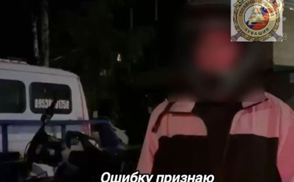 В Чебоксарах поймали 20-летнего мотоциклиста, который пытался уйти от полиции