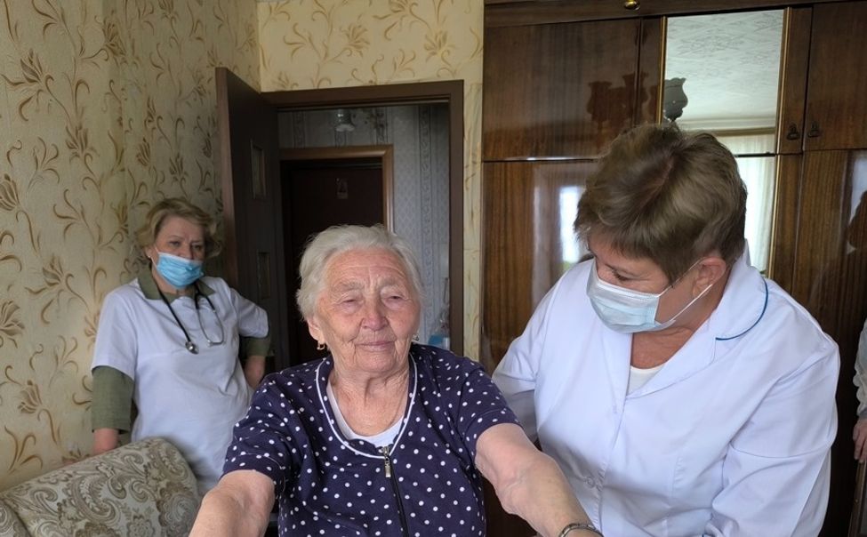 Ветеранов Великой Отечественной войны Шумерлинского округа обследовали врачи