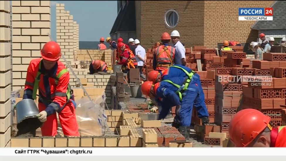 В Чувашии определили лучшего каменщика республики