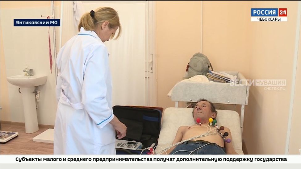 Врачи побывали в деревне Уразкасы