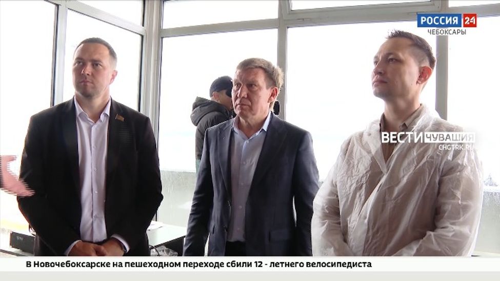 Народные избранники ознакомились с ходом реконструкции дороги по Марпосадскому шоссе