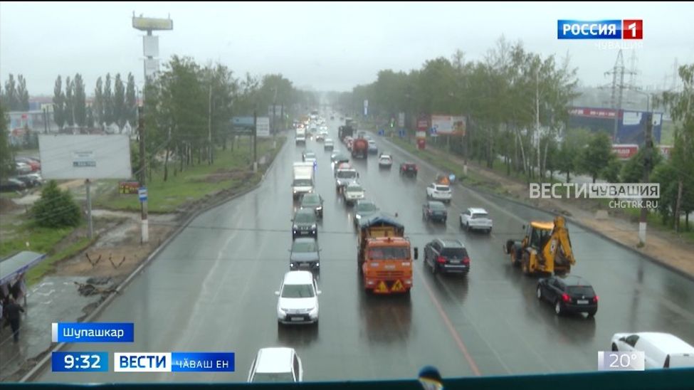 Шупашкарти Сӗнтӗрвӑрри ҫулӗн пӗр пайне юсаҫҫӗ