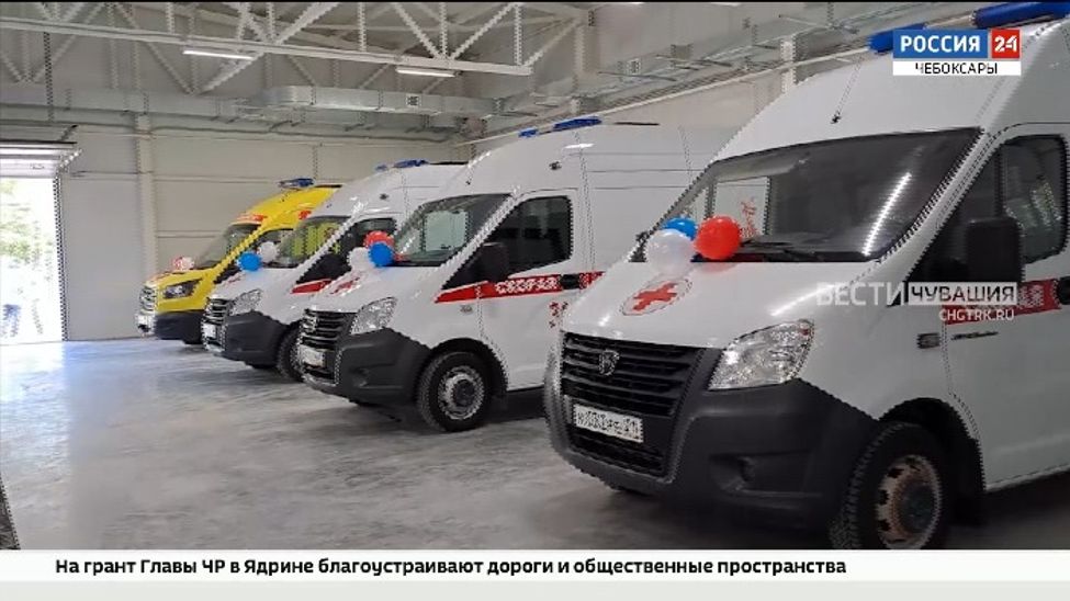 По поручению Олега Николаева в Новочебоксарске открыли тёплый гараж для «скорых» 