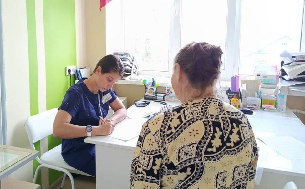 Врач-кардиолог проконсультировала 16 пациентов в Ибресинском округе