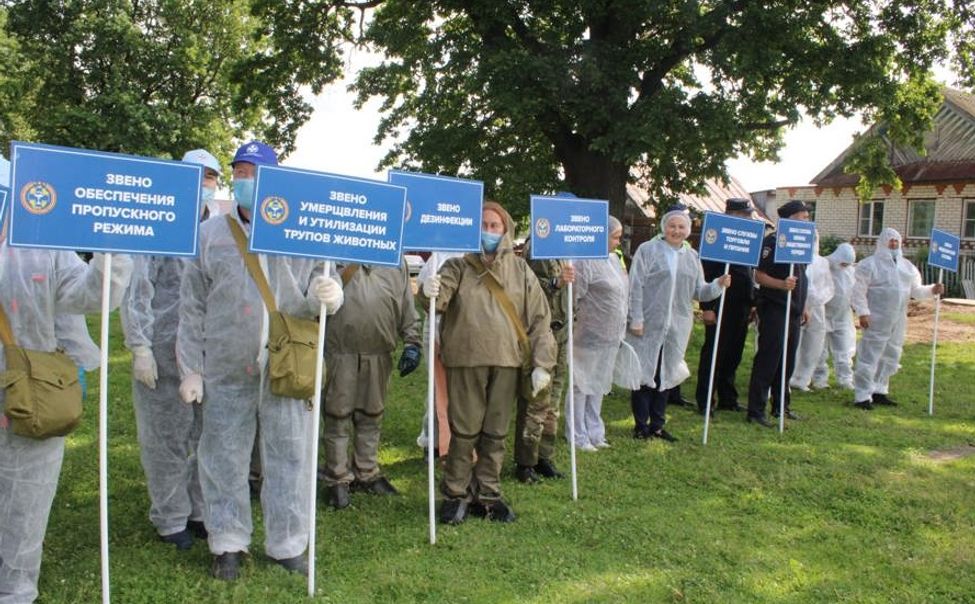 В Моргаушском округе отработали сценарий ликвидации очага туберкулеза животных