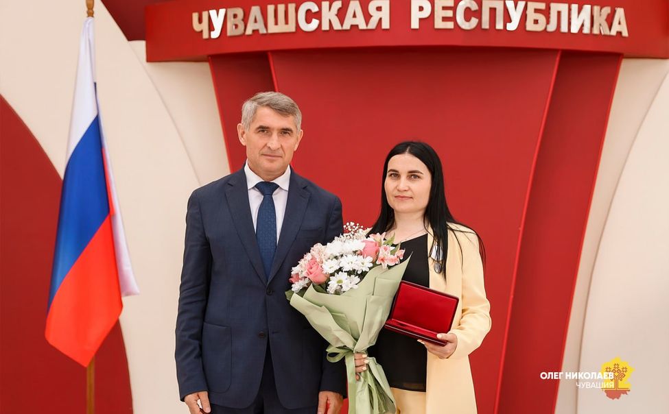 Многодетную мать из Чувашии наградили за спасение тонувших детей