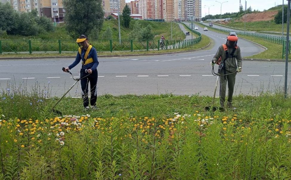 Июньский покос территории города Чебоксары выполнен на 93 %