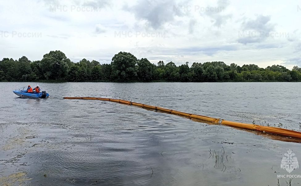 В Чувашии прошли учения по ликвидации последствий разлива нефти