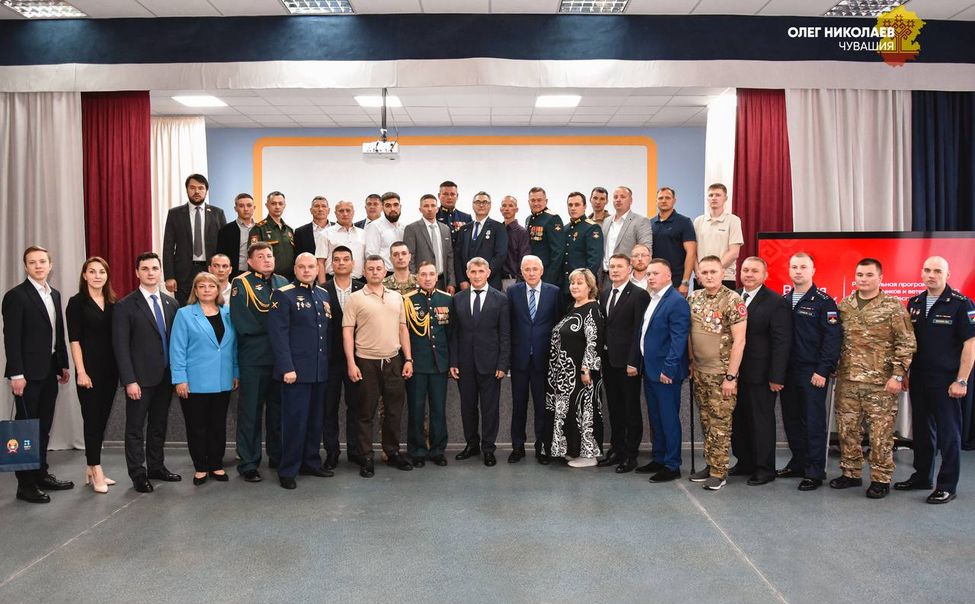 В Чувашии 33 ветерана СВО приступили к обучению по программе «Время СВОих»