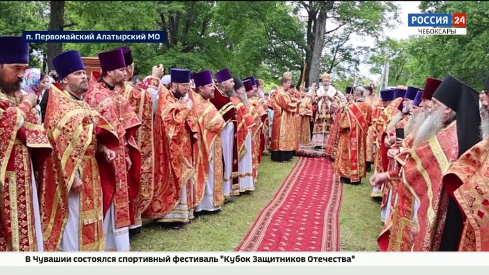 В Республике впервые официально отметили День Собора святых Чувашской митрополии