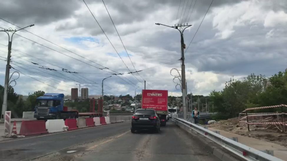 Гагаринский мост: движение по отремонтированной половине открыто 