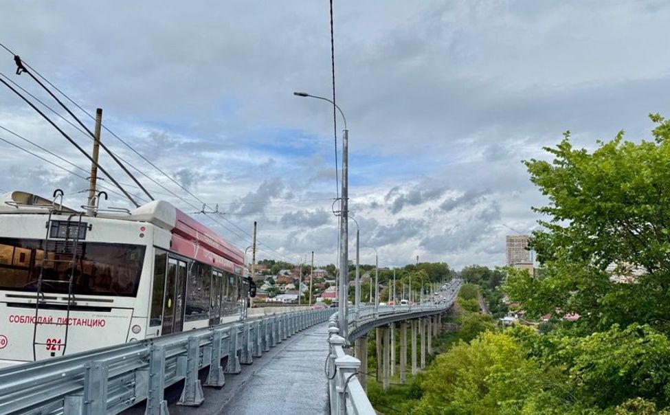 В Чебоксарах досрочно завершили ремонт Гагаринского моста