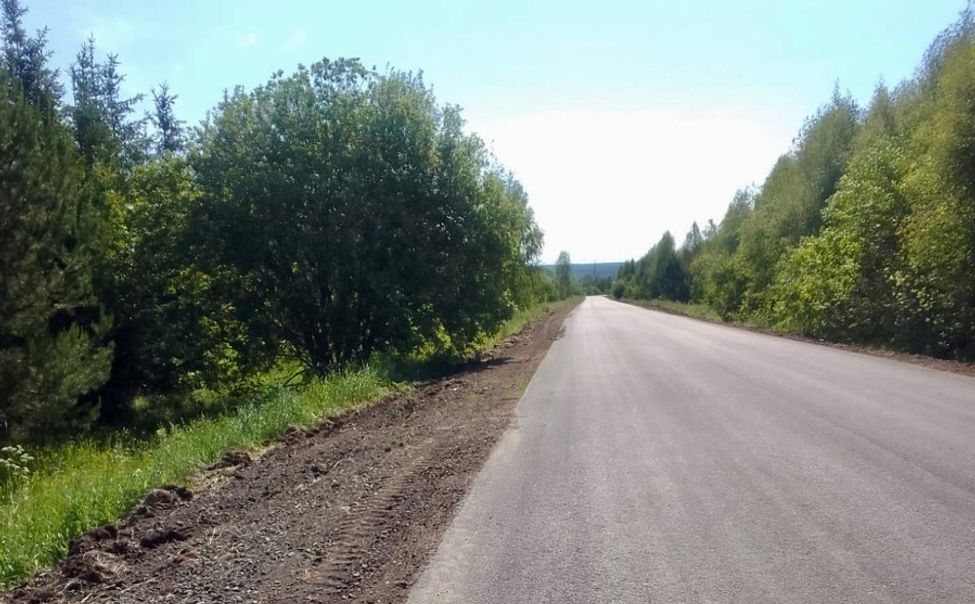 Завершены ремонтные работы на участке автомобильной дороги в Алатырском округе