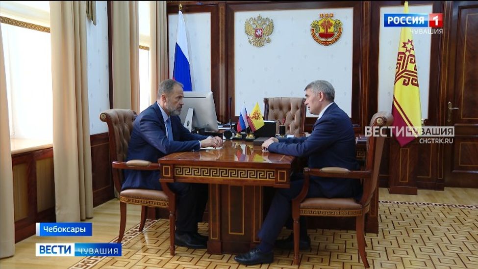 Накануне в Чебоксарах побывал Игорь Комаров