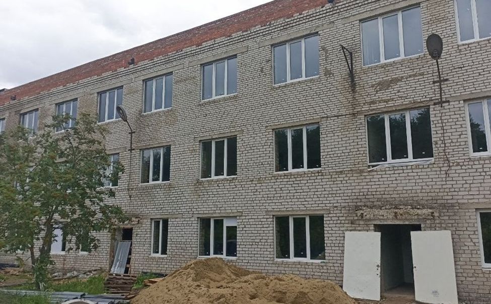 В Шумерле полным ходом идет модернизация городской поликлиники