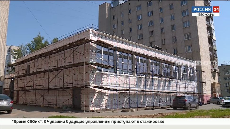 В Чебоксарах начали капремонт зала тяжелой атлетики Школы им. Соколова