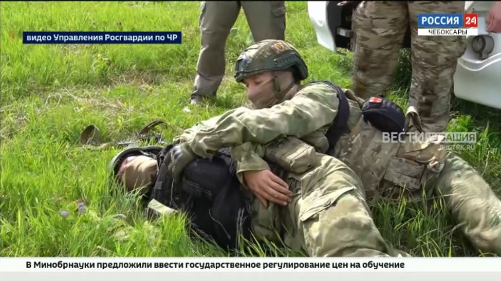 В Чувашии спецназовцы прошли занятия по тактической медицине