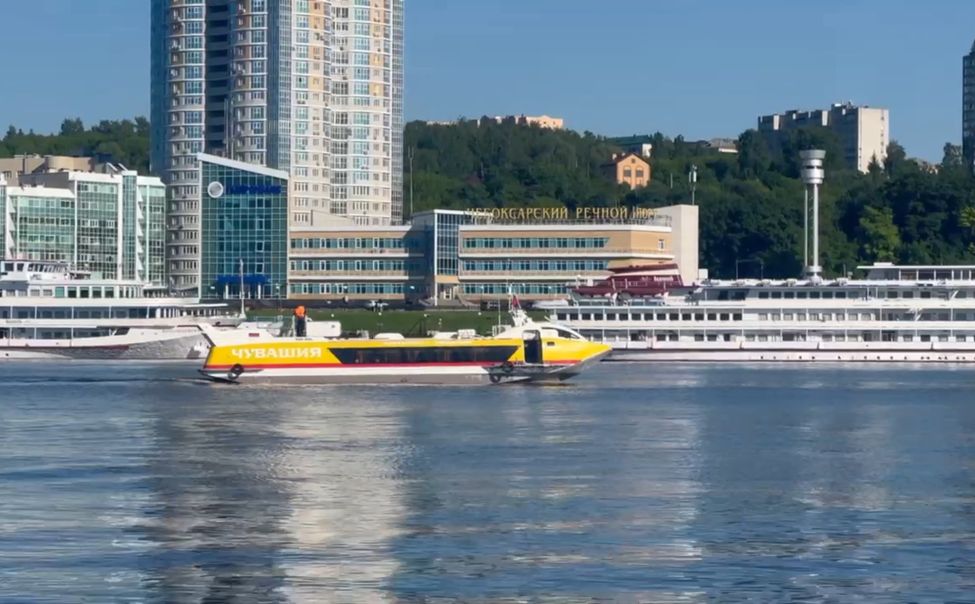 Из-за высокого спроса Чебоксарский речпорт увеличил количество рейсов "Валдаев"