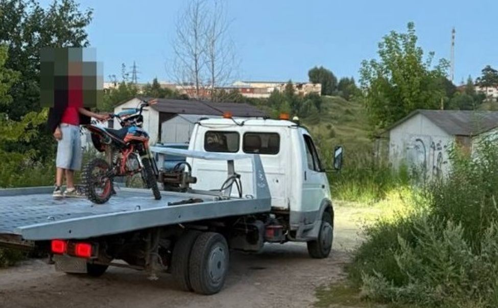 В Новочебоксарске отлавливают несовершеннолетних байкеров