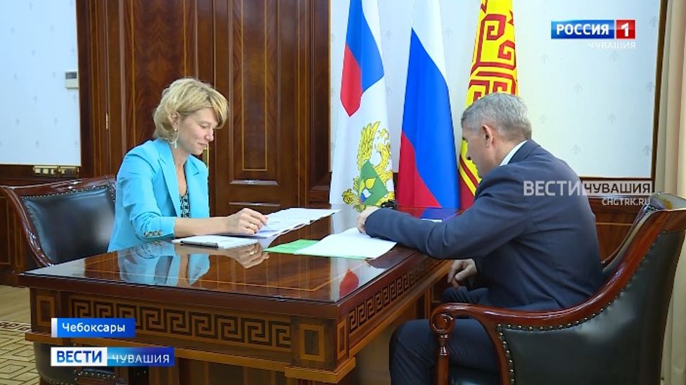 Глава Чувашии встретился с министром сельского хозяйства России