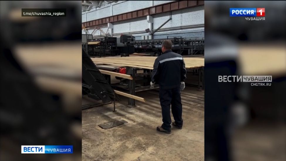 В Алатырском округе продолжается реализация инвестпроекта по переработке древесины