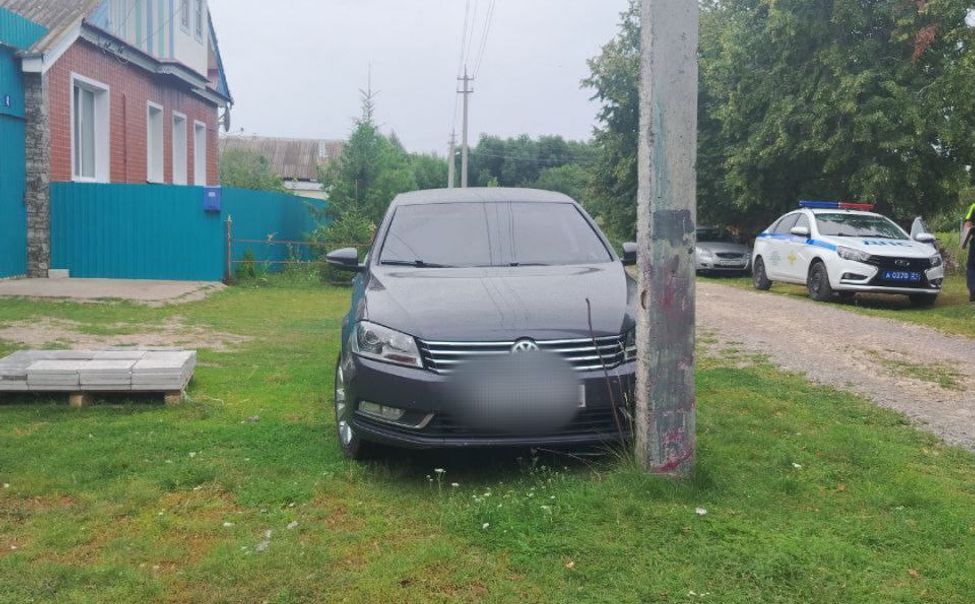 В Комсомольском округе 4-летний мальчик завел автомобиль отца и сбил 2-летнюю сестру