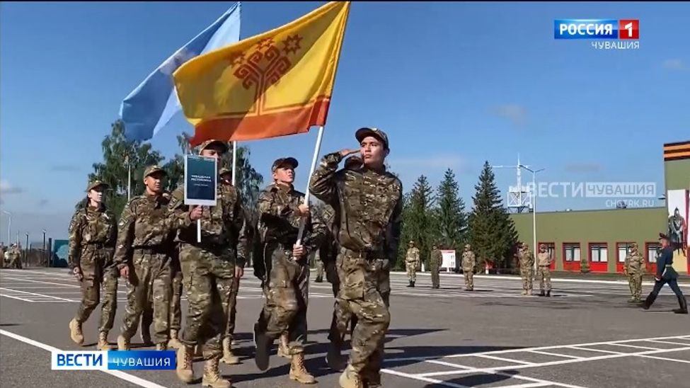 Команда из Батыревской школы №1 показала лучший результат на окружных сборах "Зарница 2.0"