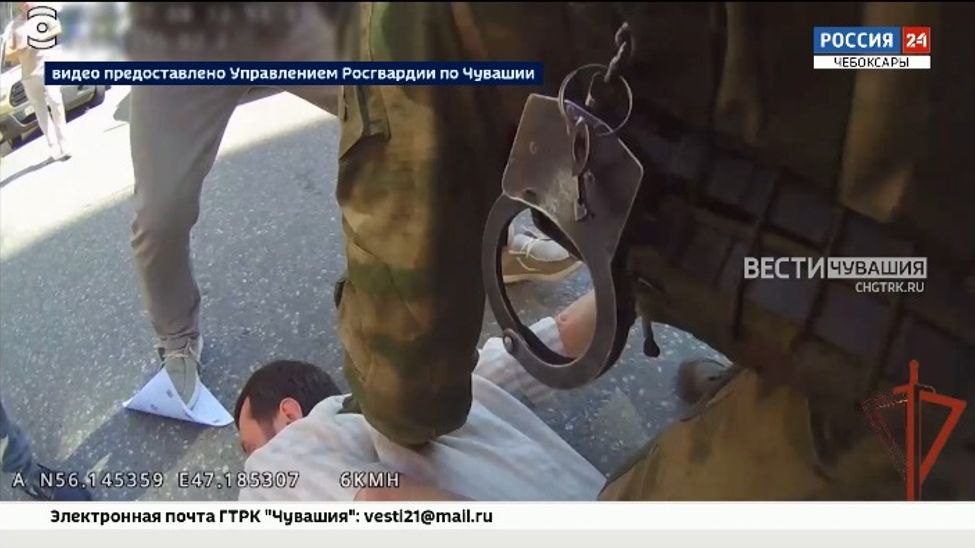 В Чебоксарах спецназ Росгвардии задержал подозреваемого в незаконном обороте наркотиков