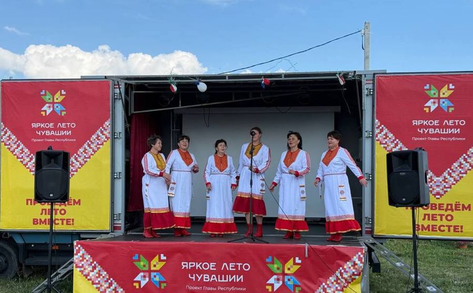 В деревне Верхнее Девлизерово Канашского МО отметили День деревни