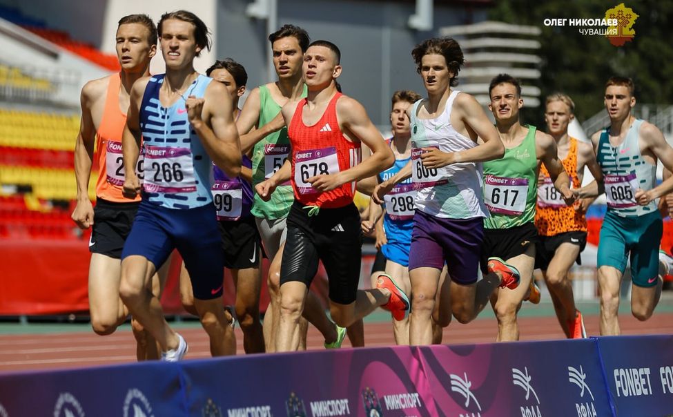 Команда Чувашии завоевала 23 медали на всероссийских соревнованиях по легкой атлетике