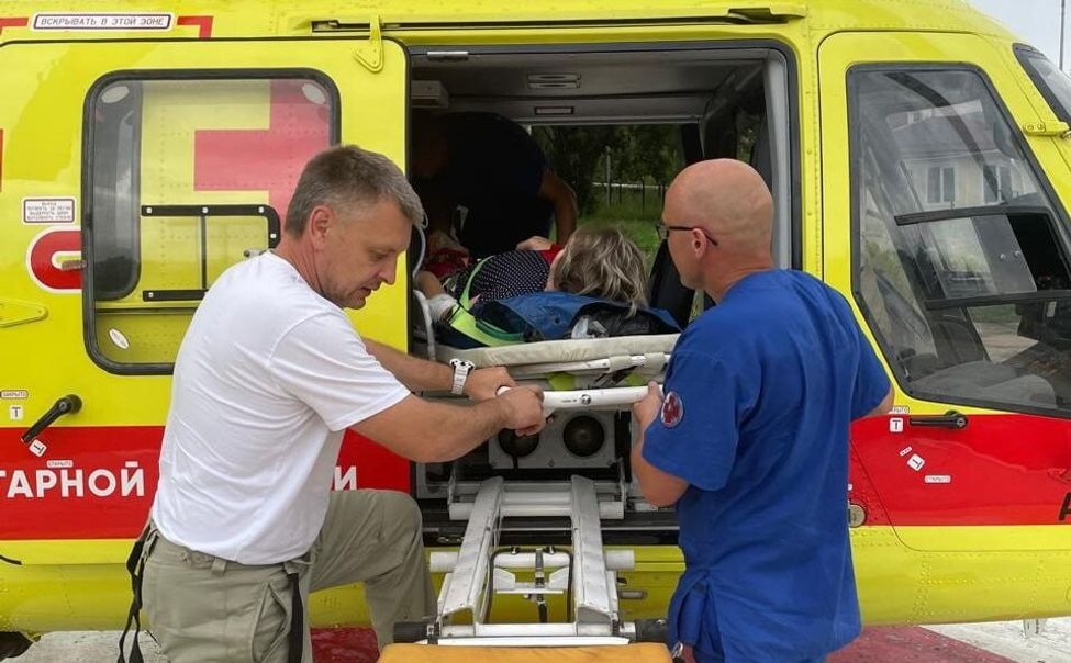 С начала года в Чувашии санавиацией эвакуировано более 20 пациентов