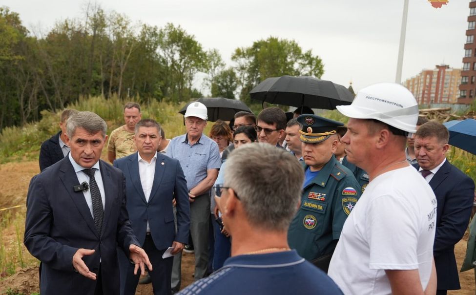 Глава Чувашии потребовал усилить контроль за стройкой коллектора в Новом городе