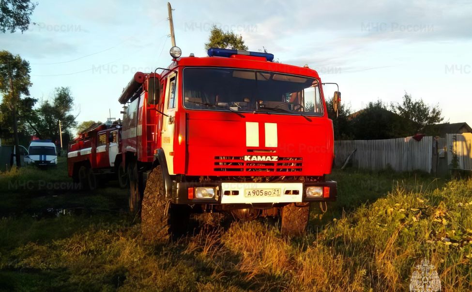 В Чувашии спасатели потушили 2 пожара за сутки
