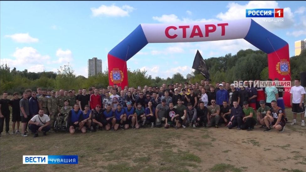 В Чебоксарах в рамках празднования Дня города прошла «Гонка патриотов»