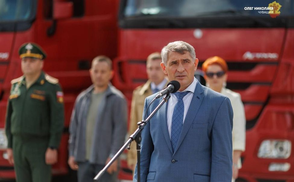 В День российского флага в зону СВО из Чувашии ушел очередной гуманитарный караван